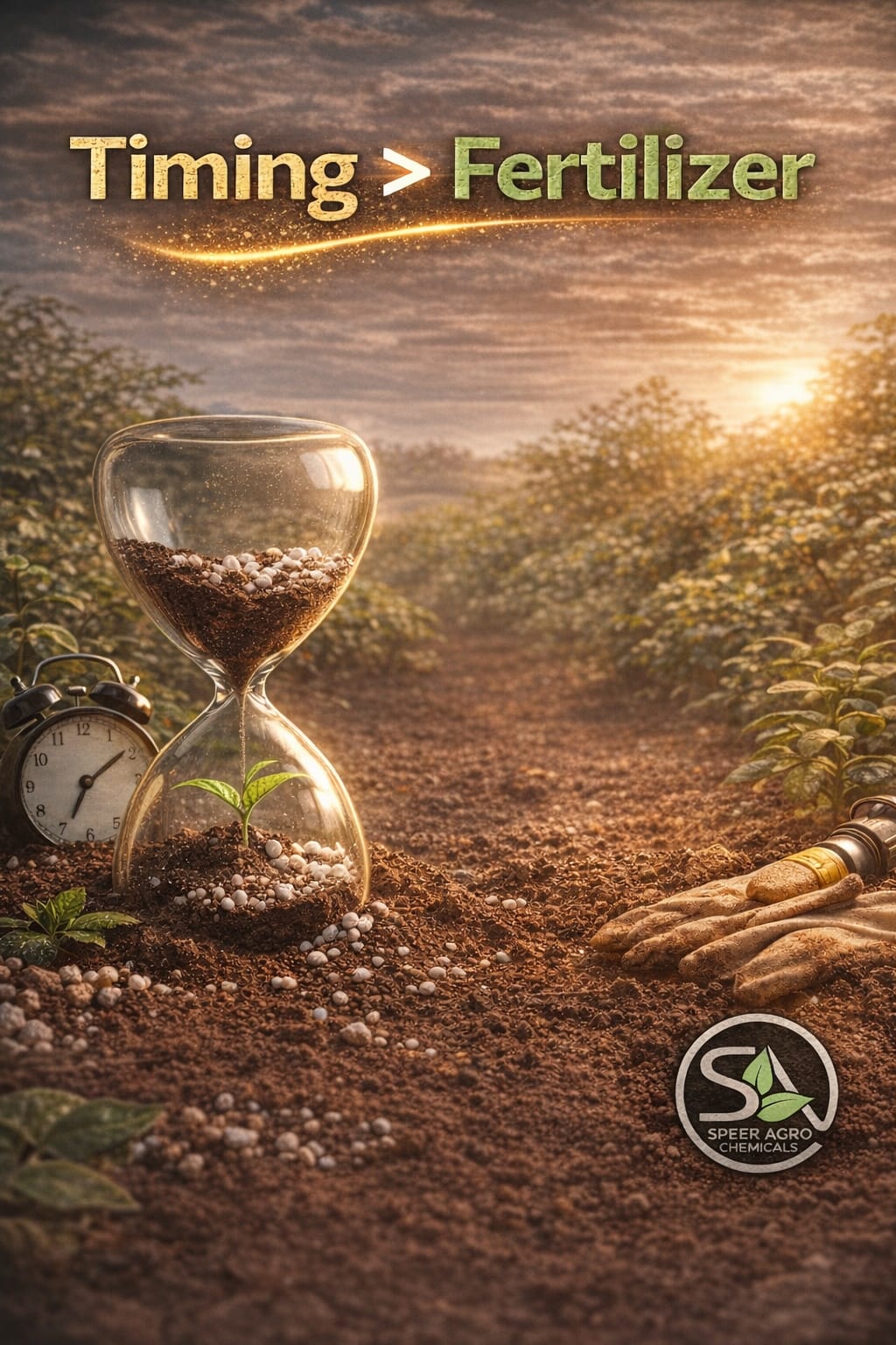 الزراعة مش عبوة… الزراعة توقيت