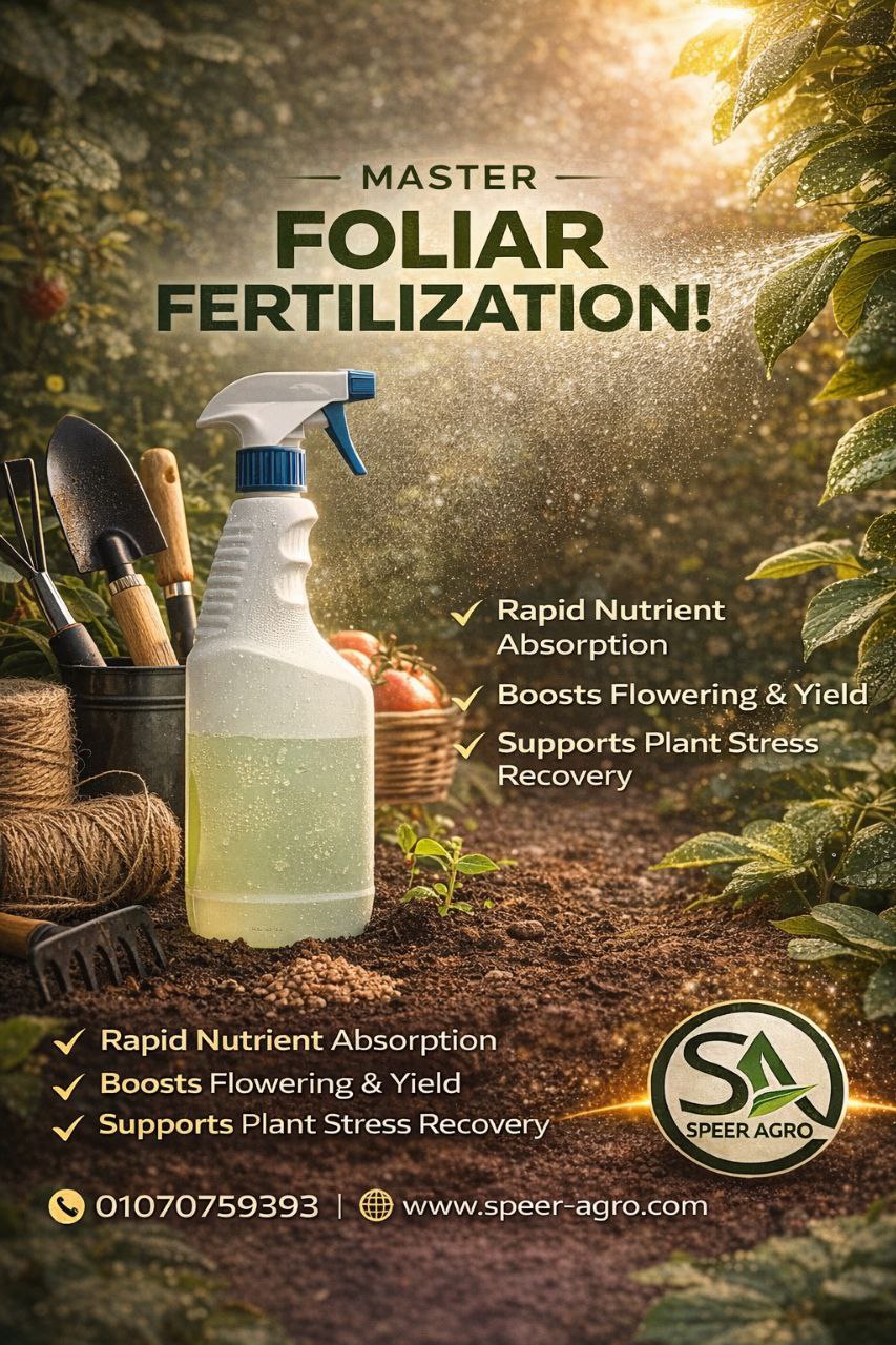  معلومة زراعية مهمة عن التسميد الورقي