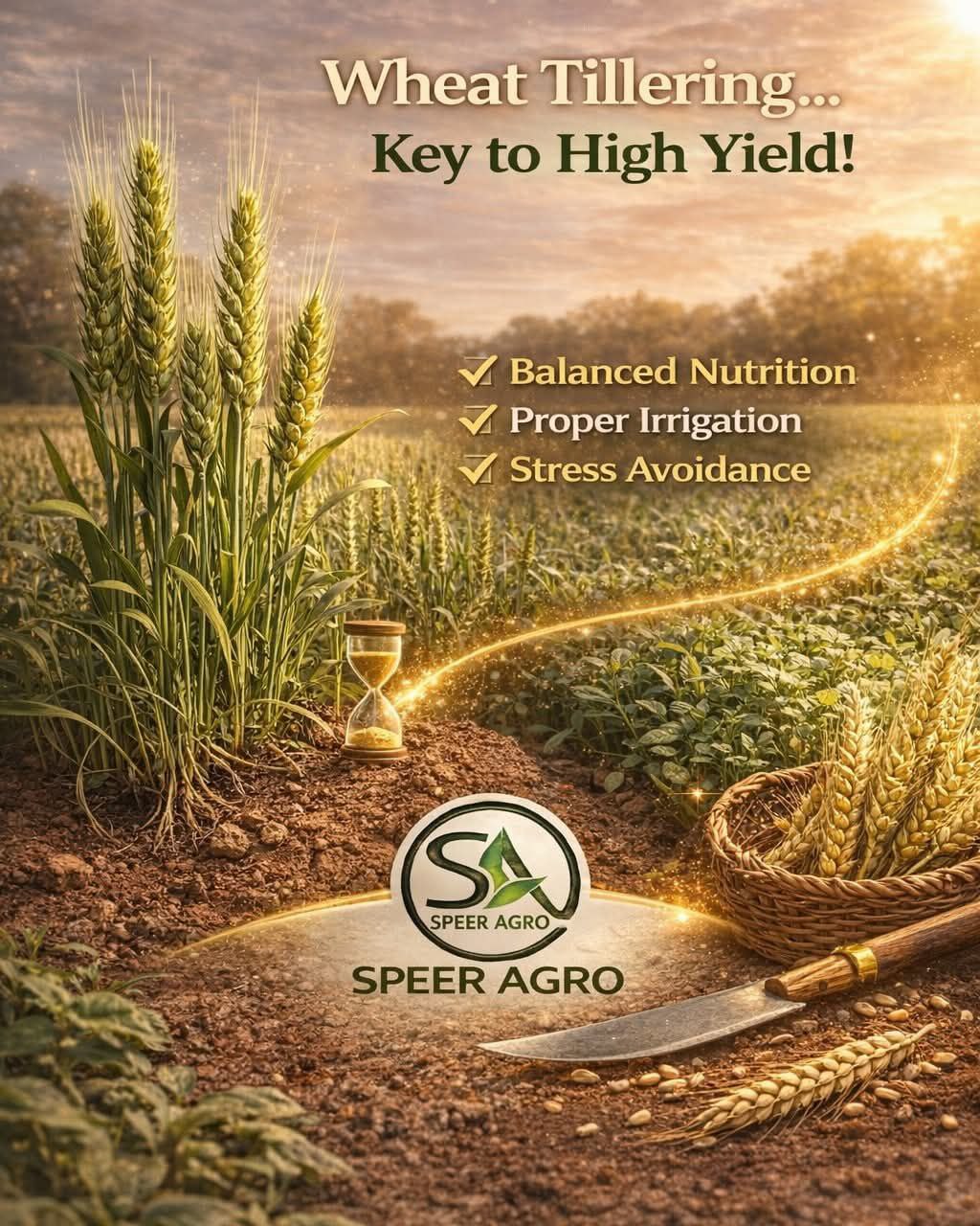 التفريع في القمح